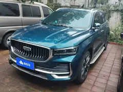 2021 Geely Monjaro 2.0TD DCT EVO 2WD Premium, синий — фото 1