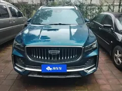 2021 Geely Monjaro 2.0TD DCT EVO 2WD Premium, синий — фото 2