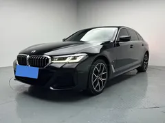 2022 BMW 5 Series 530Li Premium M Sport Package, чёрный — фото 1