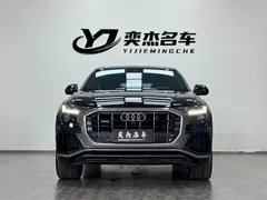 2021 Audi Q8 55 TFSI Sport, чёрный — фото 2
