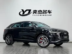 2021 Audi Q8 55 TFSI Sport, чёрный — фото 3