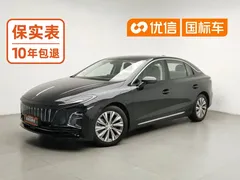 2023 Hongqi E-QM5 EV 620km PLUS, чёрный — фото 1
