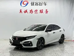 2021 Honda Civic Hatchback 220Turbo CVT, белый — фото 1