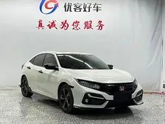 2021 Honda Civic Hatchback 220Turbo CVT, белый — фото 3