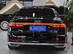 2021 Audi A8L 55 TFSI quattro Premium, чёрный — фото 4