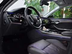 2021 Audi A8L 55 TFSI quattro Premium, чёрный — фото 5