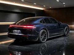 2022 Porsche Panamera 2.9T, синий — фото 5