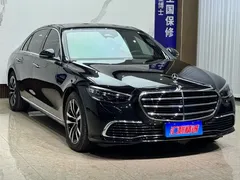2023 Mercedes-Benz S-Class S 400 L Luxury, чёрный — фото 3