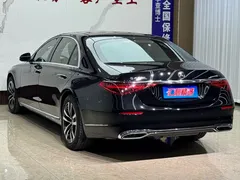2023 Mercedes-Benz S-Class S 400 L Luxury, чёрный — фото 4