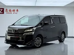 2021 Toyota Vellfire Hybrid 2.5L HV Premium, чёрный — фото 1