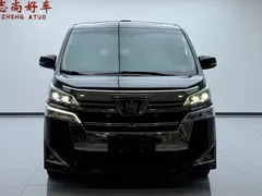 2021 Toyota Vellfire Hybrid 2.5L HV Premium, чёрный — фото 2