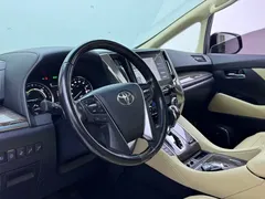 2021 Toyota Vellfire Hybrid 2.5L HV Premium, чёрный — фото 7