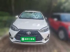 2021 Toyota Yaris L Zhixuan X 1.5L CVT Luxury, белый — фото 2