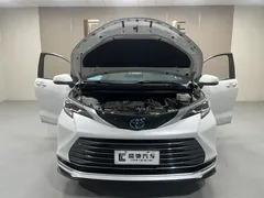 2021 Toyota Sienna 2.5L Hybrid Luxury, белый — фото 15