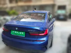 2022 BMW 3 Series 325Li M Sport Dark Package, синий — фото 4