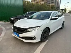 2019 Honda Civic 220TURBO CVT, белый — фото 1