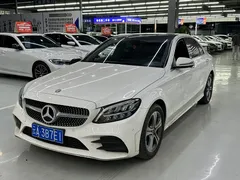 2021 Mercedes-Benz C-Class C 260 L Sport, белый — фото 1