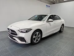 2022 Mercedes-Benz C-Class C 200 L Sport, белый — фото 1