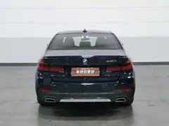 2023 BMW 5 Series 530Li Premium M Sport Package, синий — фото 4