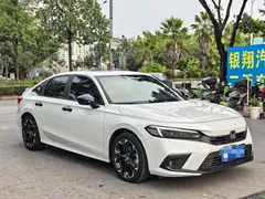 2022 Honda Civic 240TURBO CVT, белый — фото 3