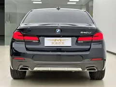 2021 BMW 5 Series 530Li Premium M Sport Package, чёрный — фото 4