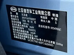 2022 BYD Han PHEV 121KM Premium, синий — фото 16