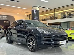 2023 Porsche Cayenne 3.0T Platinum Edition, синий — фото 3