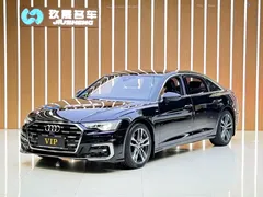 2021 Audi A6L 45 TFSI Sport, чёрный — фото 1