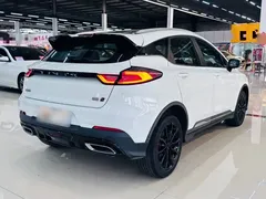 2021 Geely Emgrand S 1.4T CVT Flagship, белый — фото 7