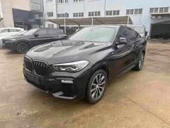 2021 BMW X6, чёрный — фото 1