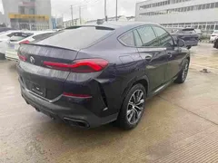 2021 BMW X6, чёрный — фото 3