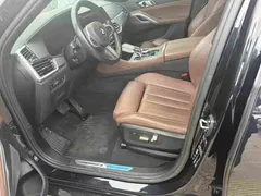 2021 BMW X6, чёрный — фото 4