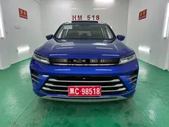 2021 Exeed LX Versailles 1.6T DCT Premium, синий — фото 2