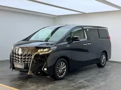 2021 Toyota Alphard Hybrid 2.5L Premium, чёрный — фото 2