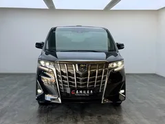 2021 Toyota Alphard Hybrid 2.5L Premium, чёрный — фото 3