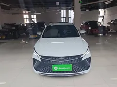 2022 Geely Emgrand L 1.4T CVT Flagship, белый — фото 3