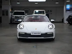 2022 Porsche 911 Carrera 4 Cabriolet 3.0T, белый — фото 2