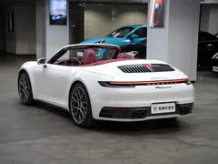 2022 Porsche 911 Carrera 4 Cabriolet 3.0T, белый — фото 4