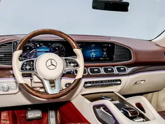 2021 Mercedes-Benz Maybach GLS 480 4MATIC, чёрный — фото 23