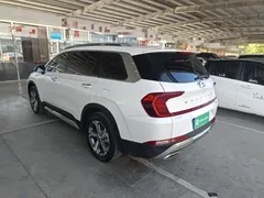 2020 Hyundai Santa Fe 380 TGDi AT 2WD GLS Luxury, белый — фото 5