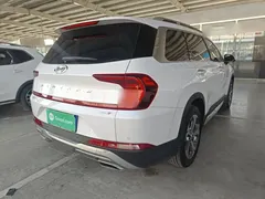 2020 Hyundai Santa Fe 380 TGDi AT 2WD GLS Luxury, белый — фото 7