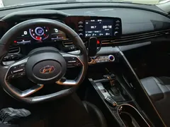 2021 Hyundai Elantra 1.5L CVT GLX Elite, синий — фото 10