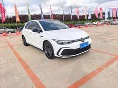 2021 Volkswagen Golf 280TSI DSG R-Line, белый — фото 2