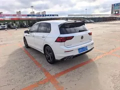 2021 Volkswagen Golf 280TSI DSG R-Line, белый — фото 8