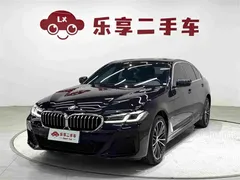 2022 BMW 5 Series 530Li Leading M Sport Package, чёрный — фото 1
