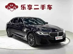 2022 BMW 5 Series 530Li Leading M Sport Package, чёрный — фото 7