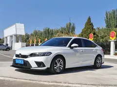 2022 Honda Civic 240Turbo CVT, белый — фото 1