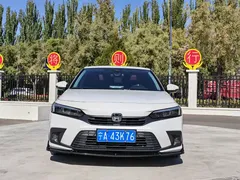 2022 Honda Civic 240Turbo CVT, белый — фото 2