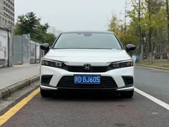 2022 Honda Civic 180TURBO CVT Shangdong, белый — фото 2