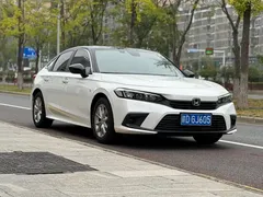 2022 Honda Civic 180TURBO CVT Shangdong, белый — фото 3